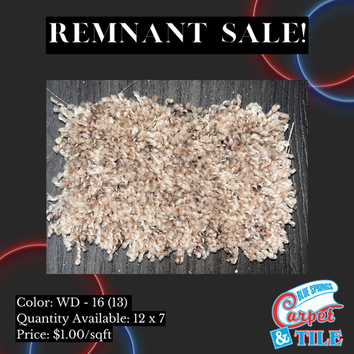 Remnant Overstock Sale Tile